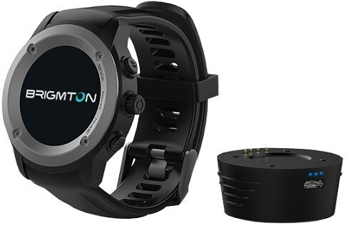 Brigmton BWATCH-100GPS Black