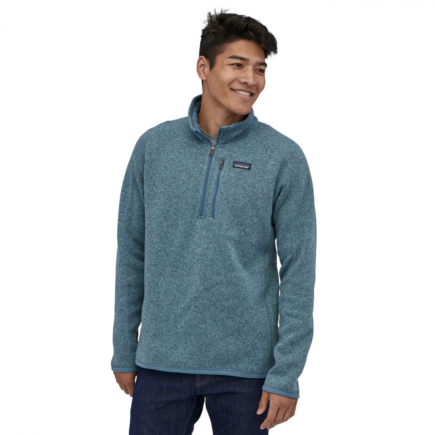 Patagonia Men's Better Sweater 1/4Zip (25523) pigeon blue au meilleur