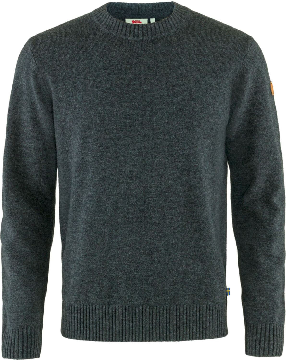Fjällräven Övik Round-neck Sweater M dark grey