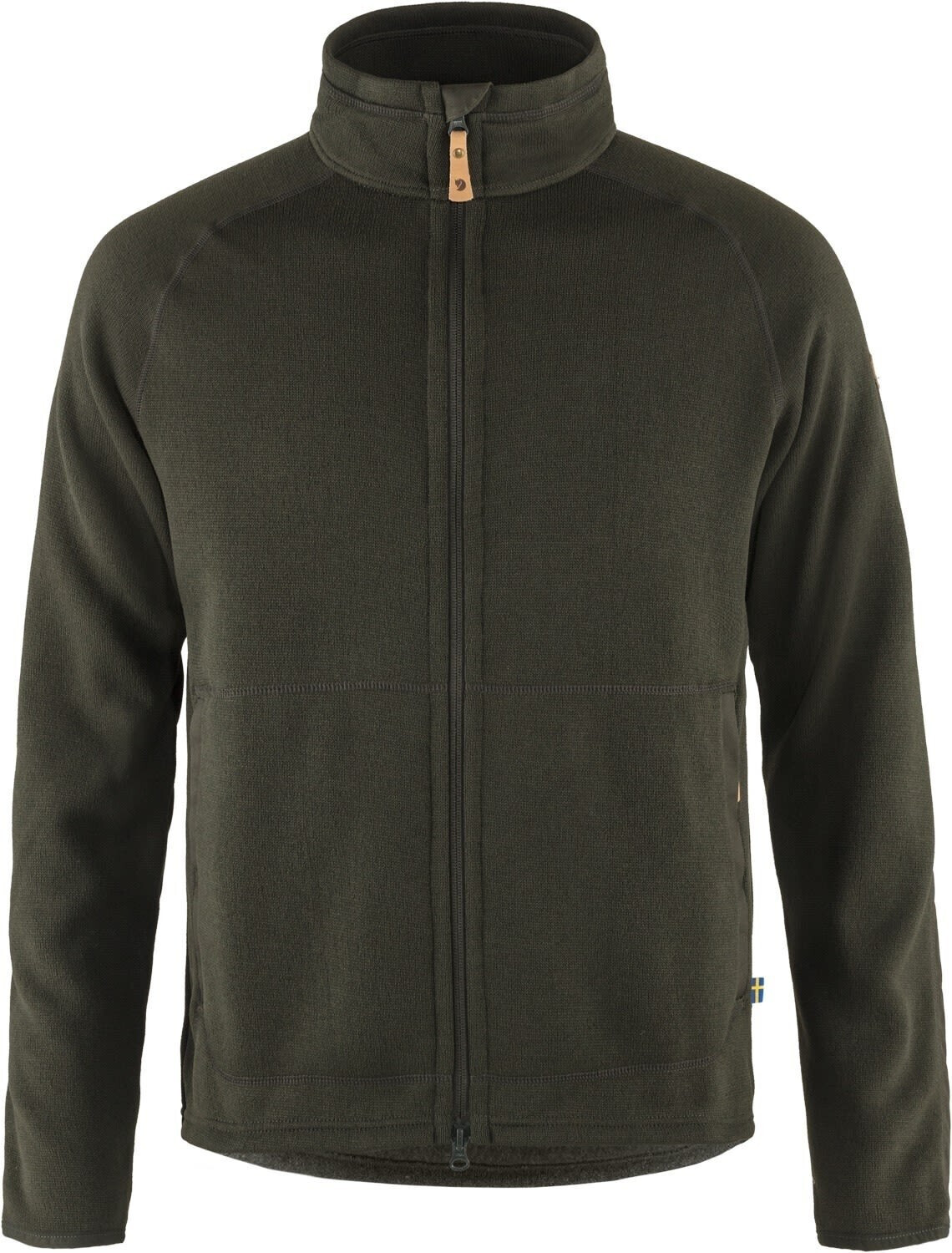 Fjällräven Övik Fleece Zip Sweater M deep forest