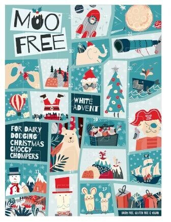 Moo Free Dairy Free & Vegan Advent Calendar - UTZ White Chocolate