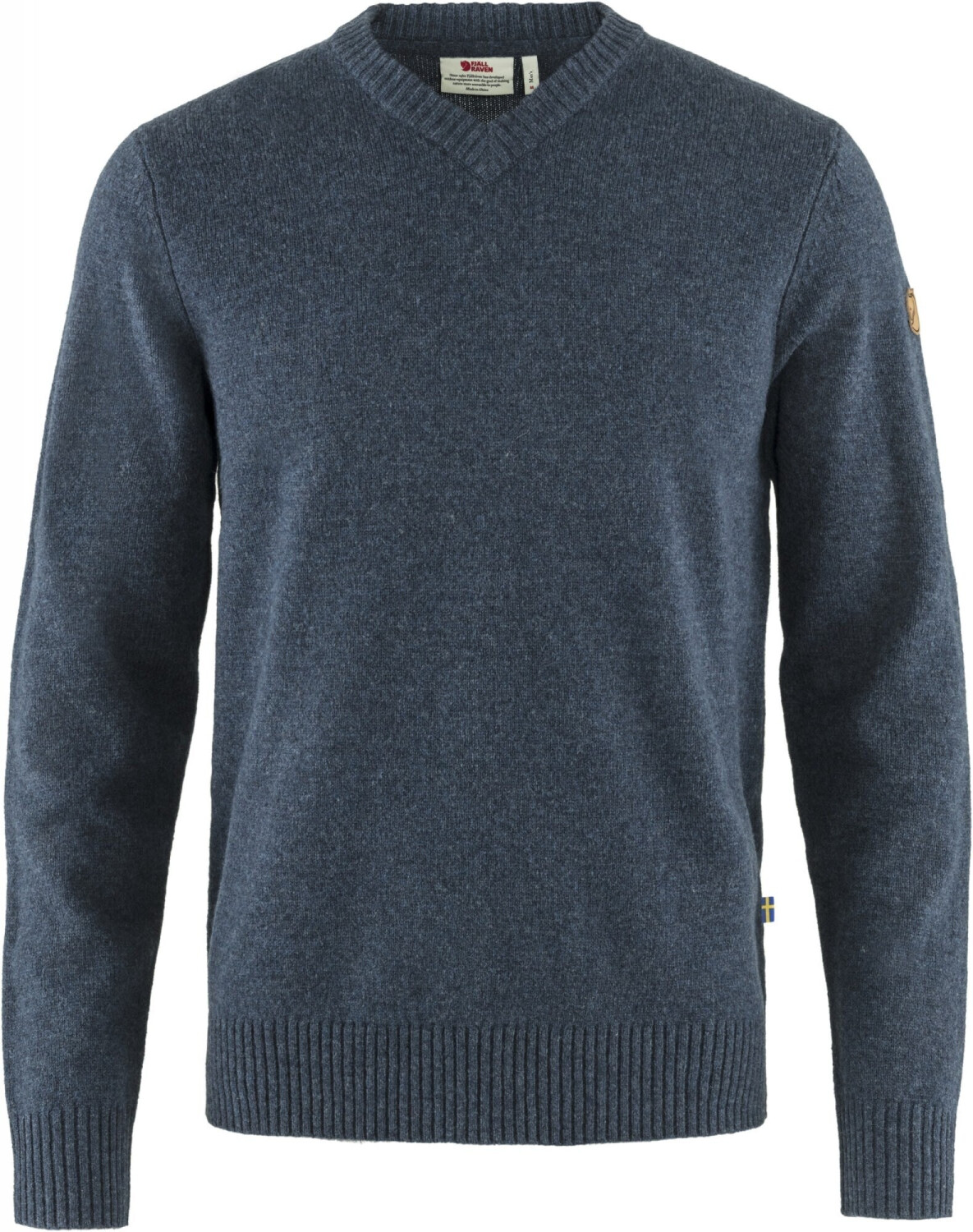 Fjällräven Övik V-neck Sweater M navy