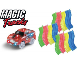 Amewi Magic Traxx Dino Park Pista Auto 374 Pezzi Con Tunnel E Luci LED