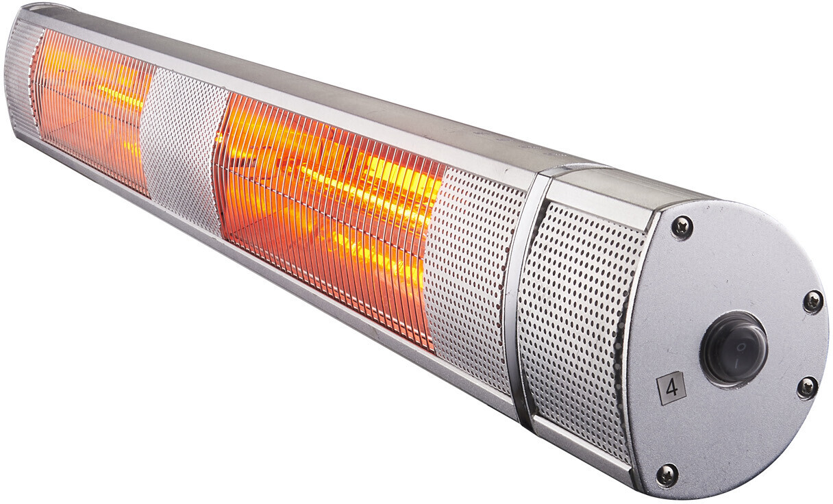 Arebos Patio Heater 3000 W Silver