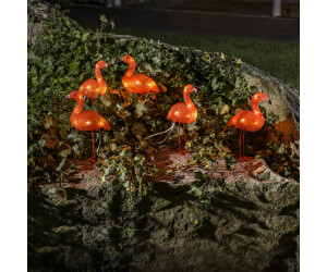 Konstsmide LED-Flamingos Preisvergleich 5er-Set | ab 20,00 € 4m (6267-803) bei