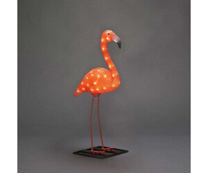 LED Acrilico Flamingo in piedi 48 diodi succinico colori esterno 65cm 6272-803 