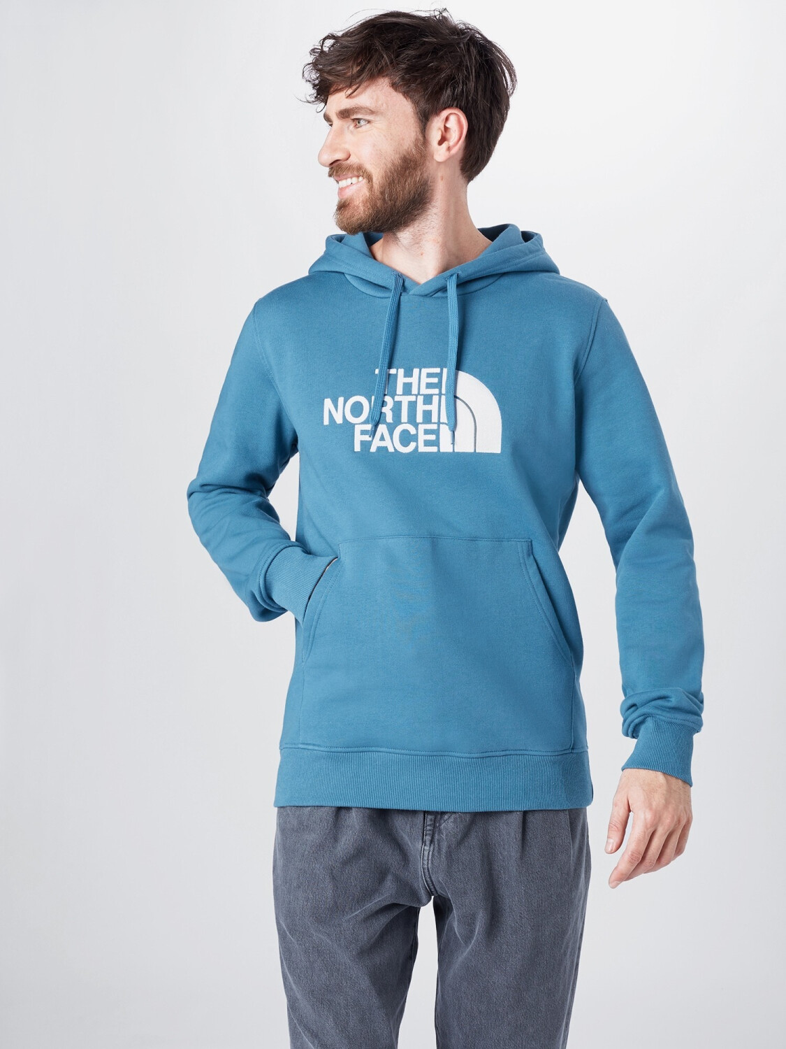Mallard blue north face hoodie