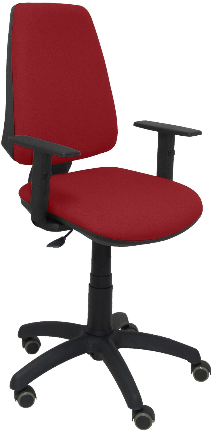Piqueras y Crespo Elche CP Bali Adjustable Armrests Parquet Wheels Maroon
