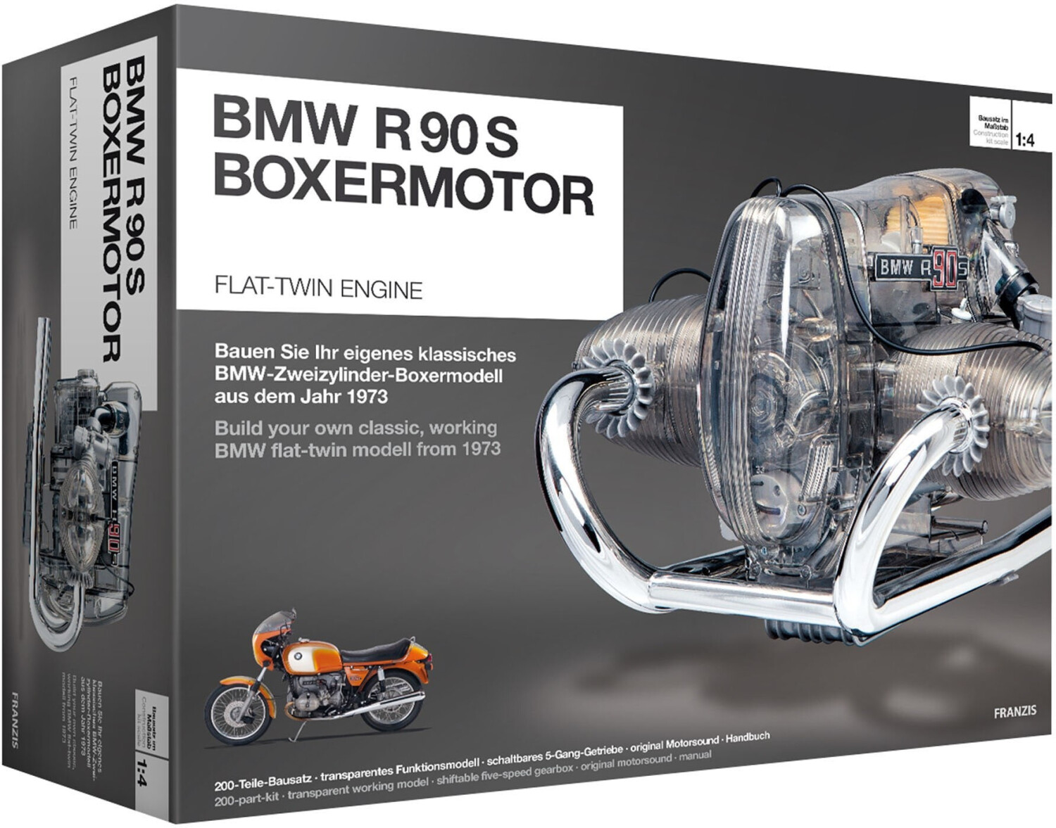 Franzis Moteur Boxer BMW R90 S