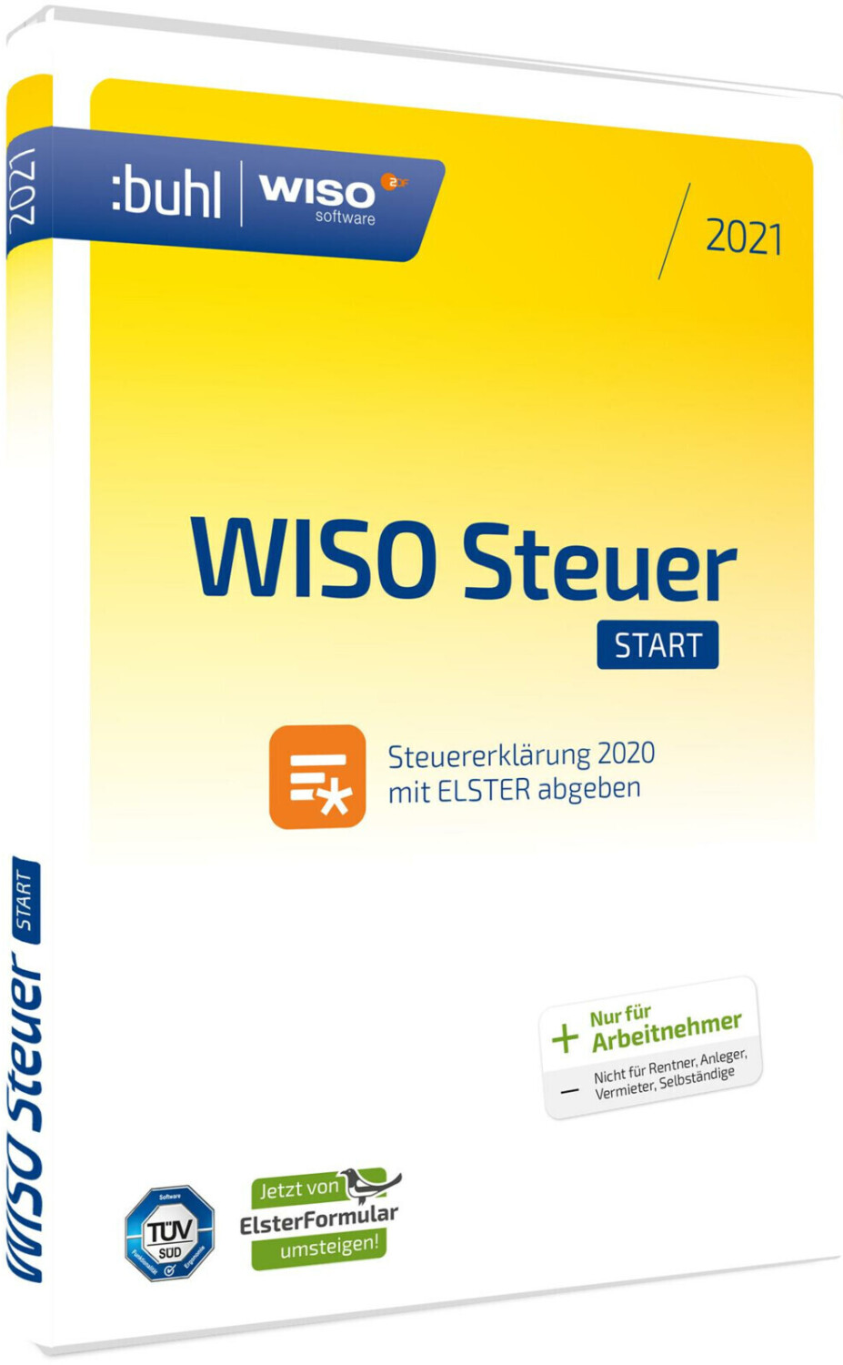 Buhl WISO steuerStart 2021 ab 14,85 € (Black Friday Deals