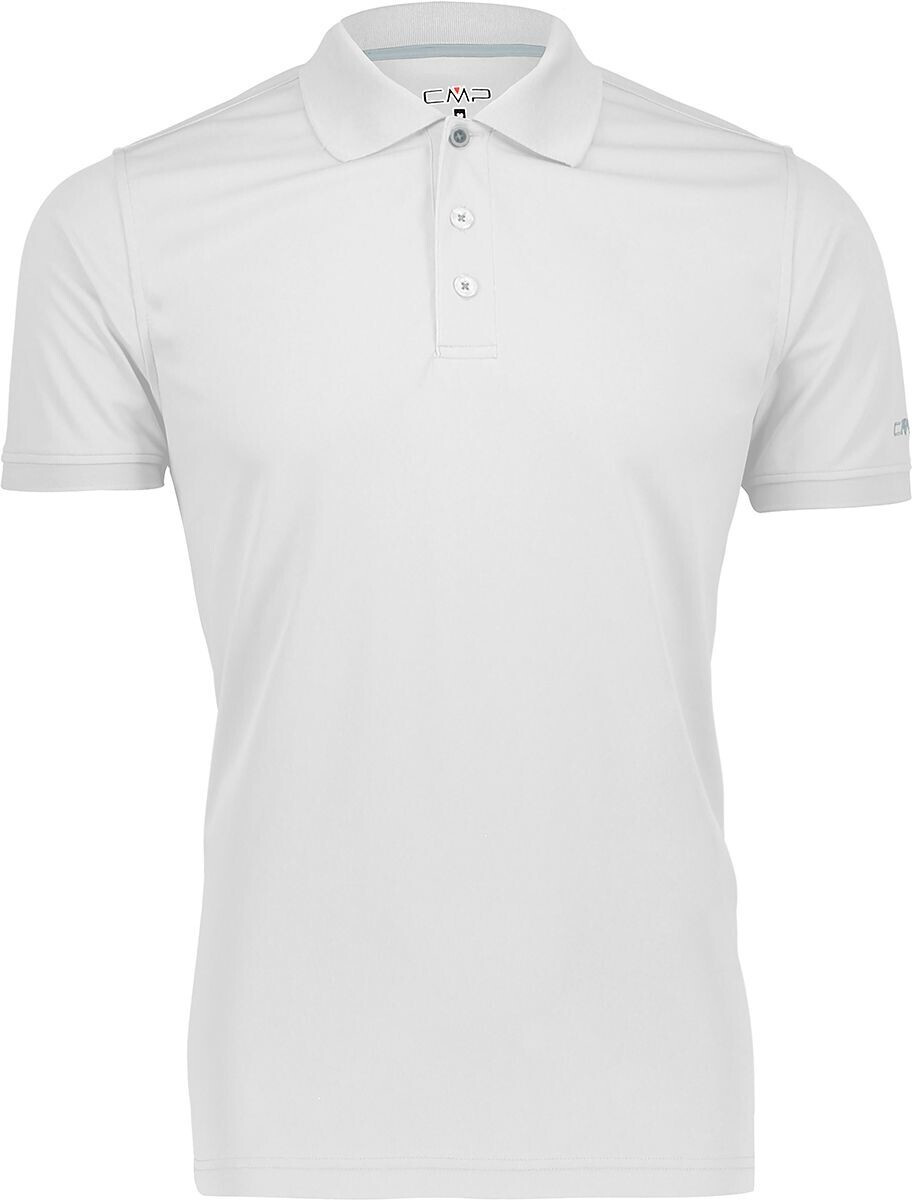 CMP One Colour Technical Polo Shirt (3T60077) white/glacier