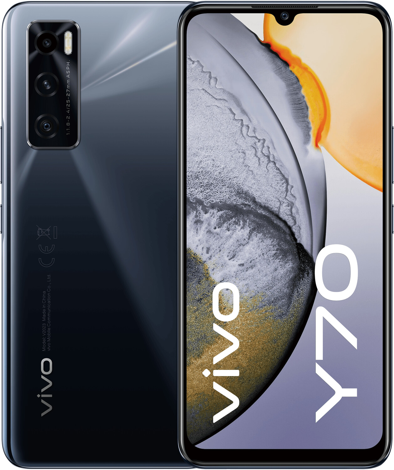 Vivo Y70 128 Go noir