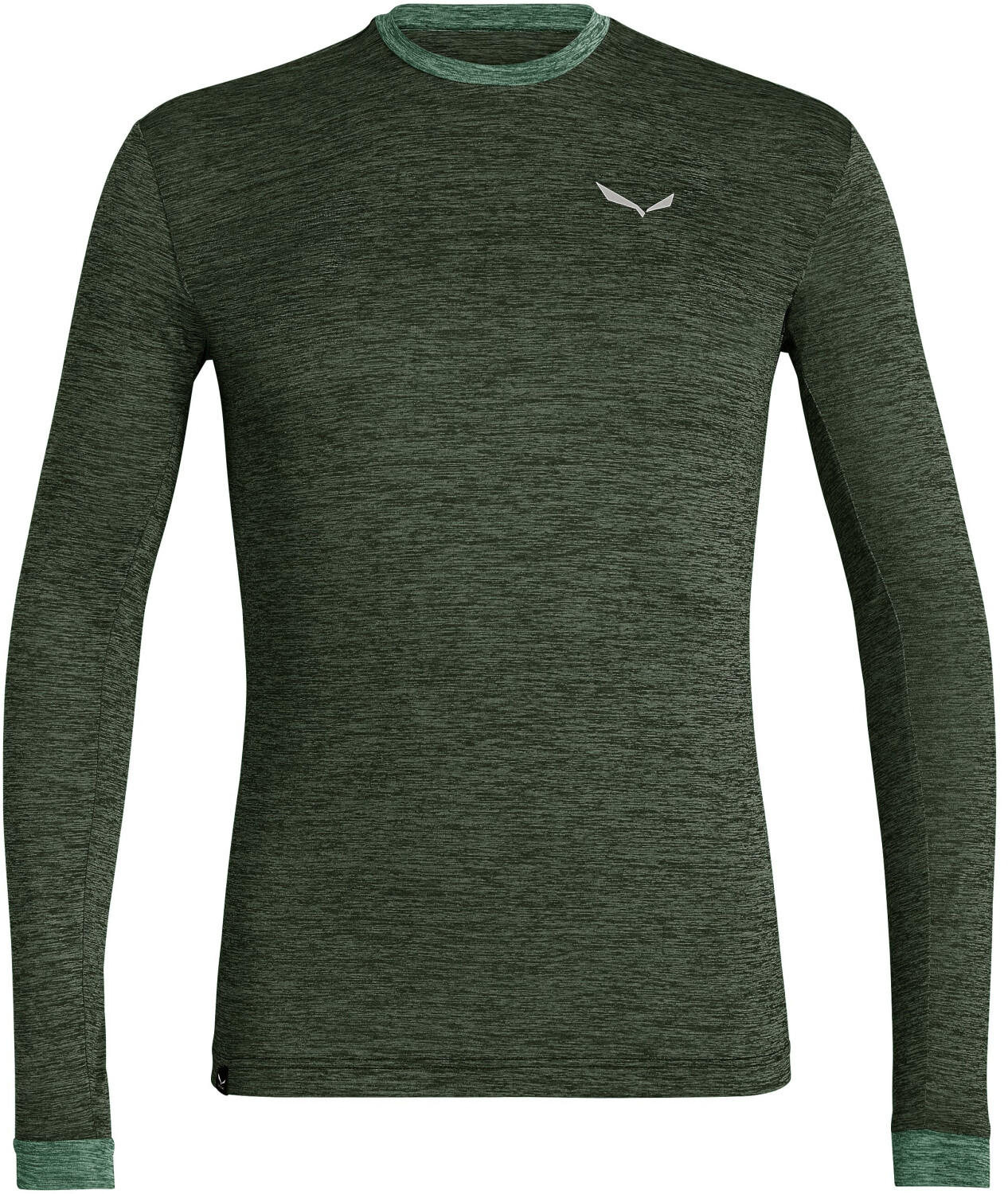Salewa Puez Melange Dry Longsleeve (0000027453) lombu green melange