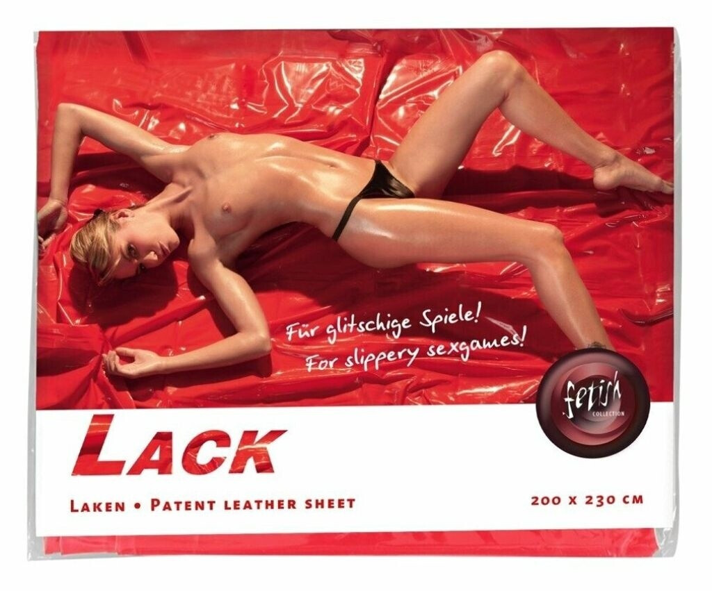 You2Toys Fetish Collection Lack Sheets (200x230cm) Red
