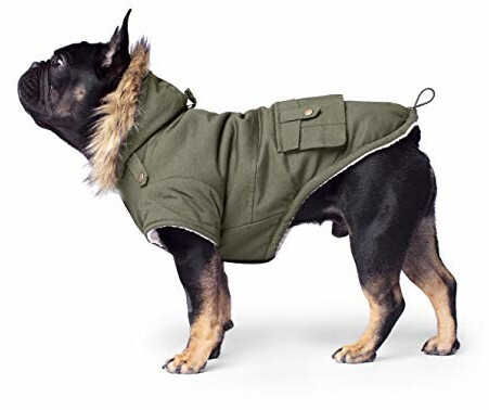 Canada Pooch Alaskan Army Parka 12 XS Camouflage Green