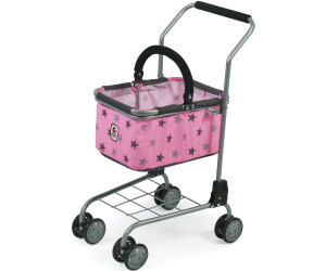 Bayer Chic 2000 Puppen Supermarkt-Einkaufswagen pink 