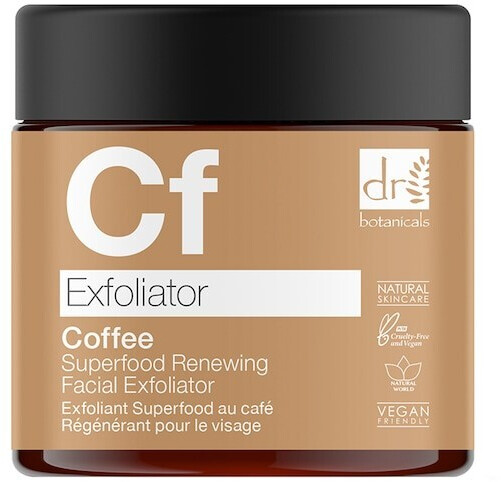 Dr. Botanicals Cf Coffee Superfood Renewing Facial Exfoliator (60ml)