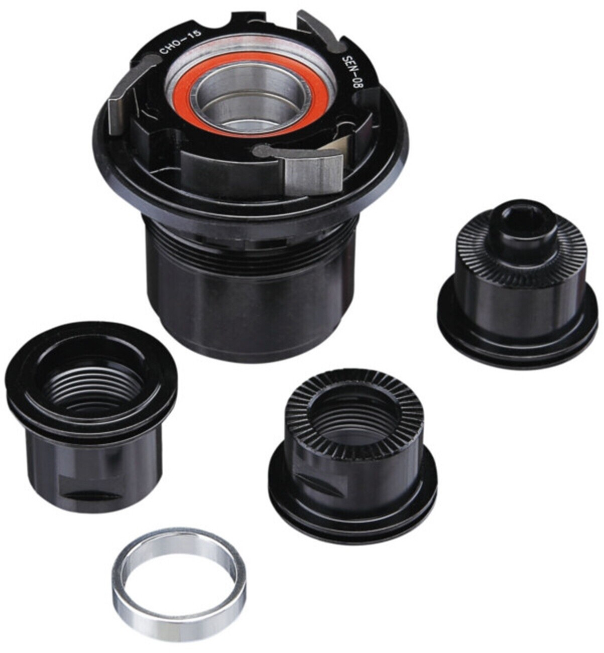 Spank Oozy/Spike Freehub Rear Aluminium XD STD black (2020)
