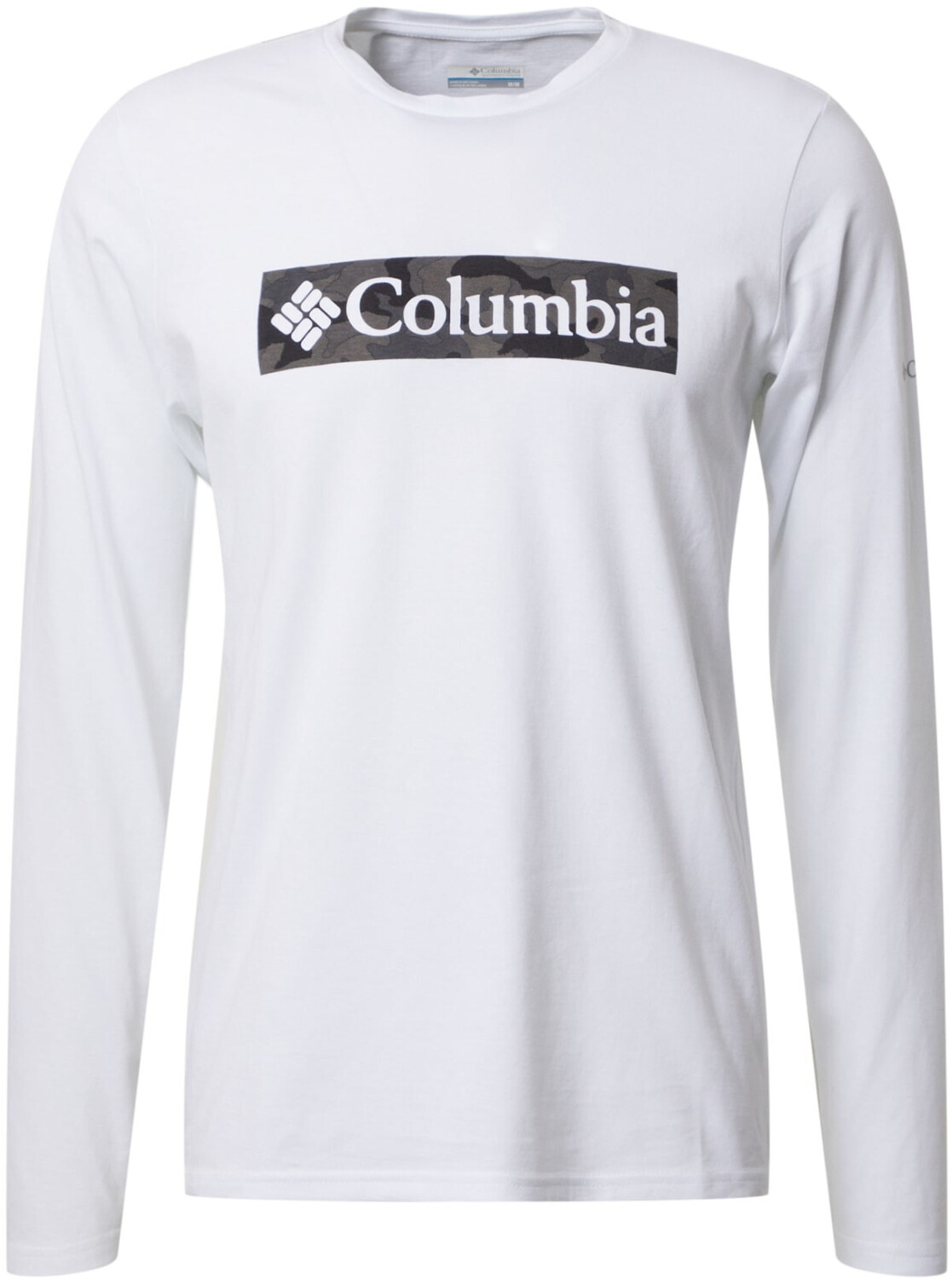 Columbia Lookout Point Graphic Tee Longsleeve (1916681) white camo