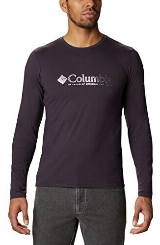 Columbia Lookout Point Graphic Tee Longsleeve (1916681) dark purple omni dots
