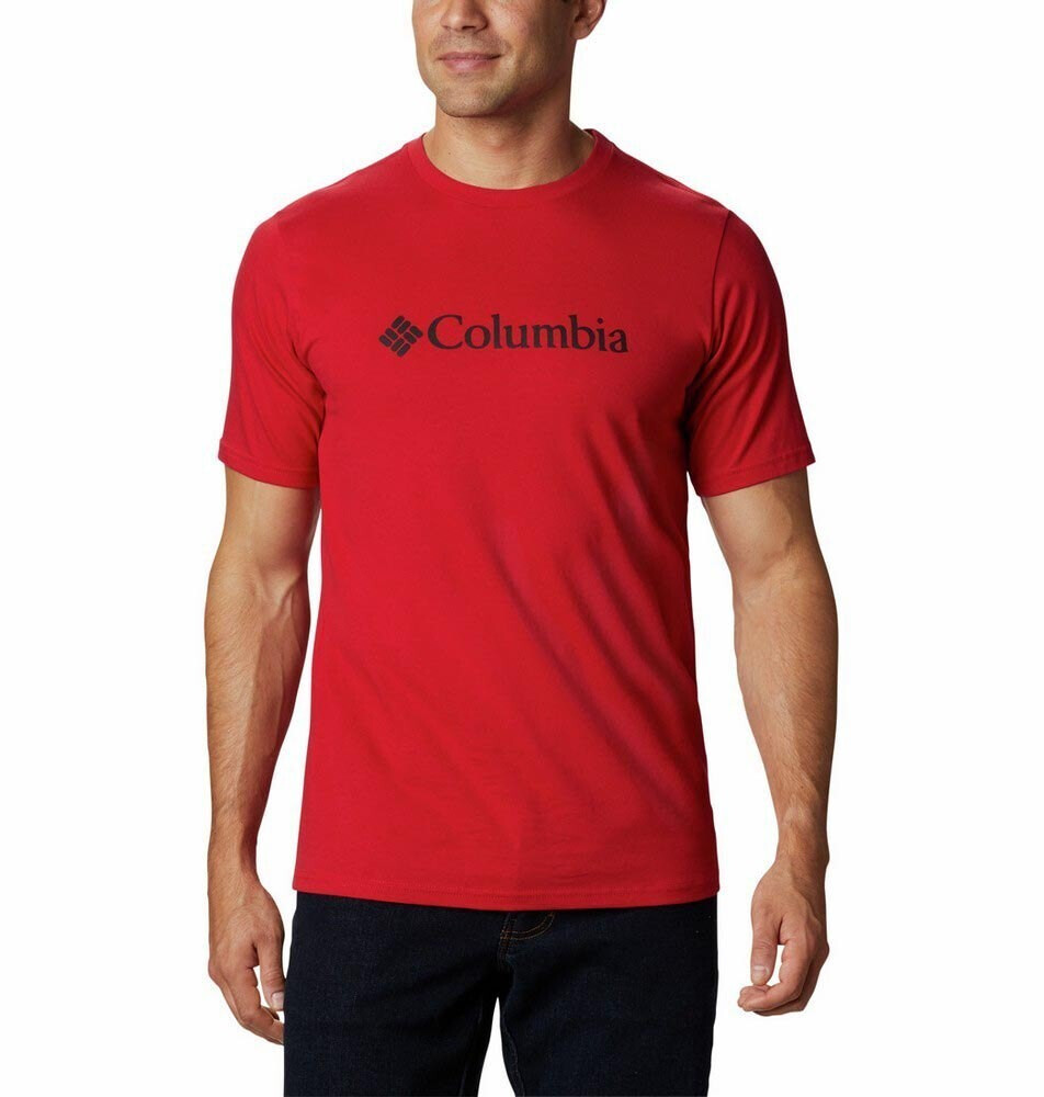 Columbia CSC Basic Logo T-Shirt (1680053) mountain red