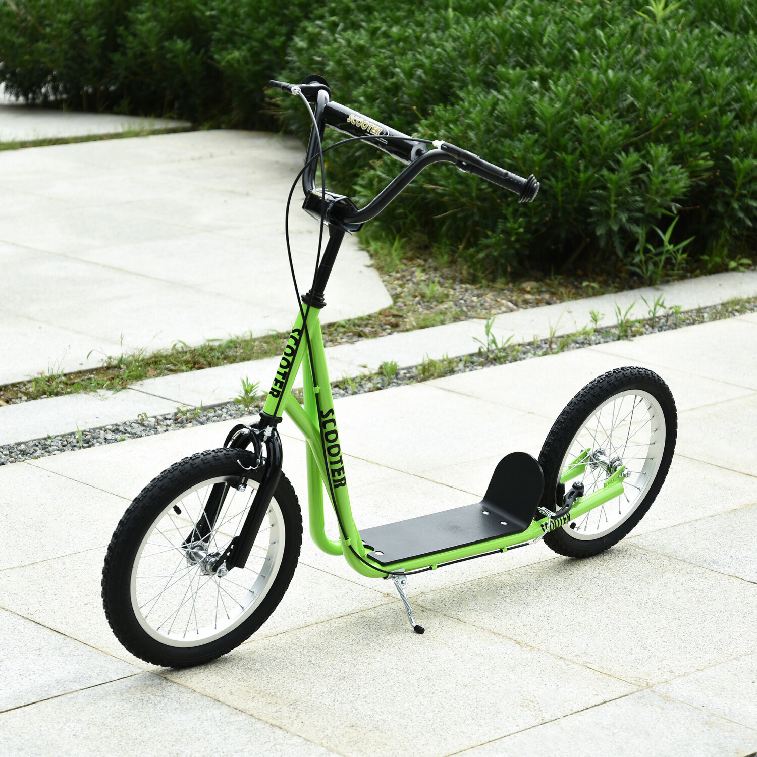 HomCom Scooter with Hand brake 16''
