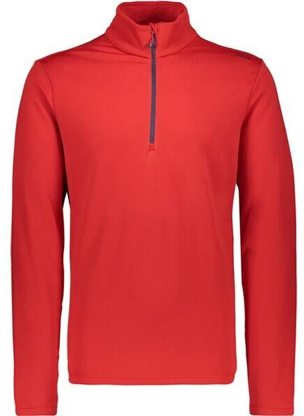 CMP Stretch Performance Turtleneck Half Zip Top ferrari