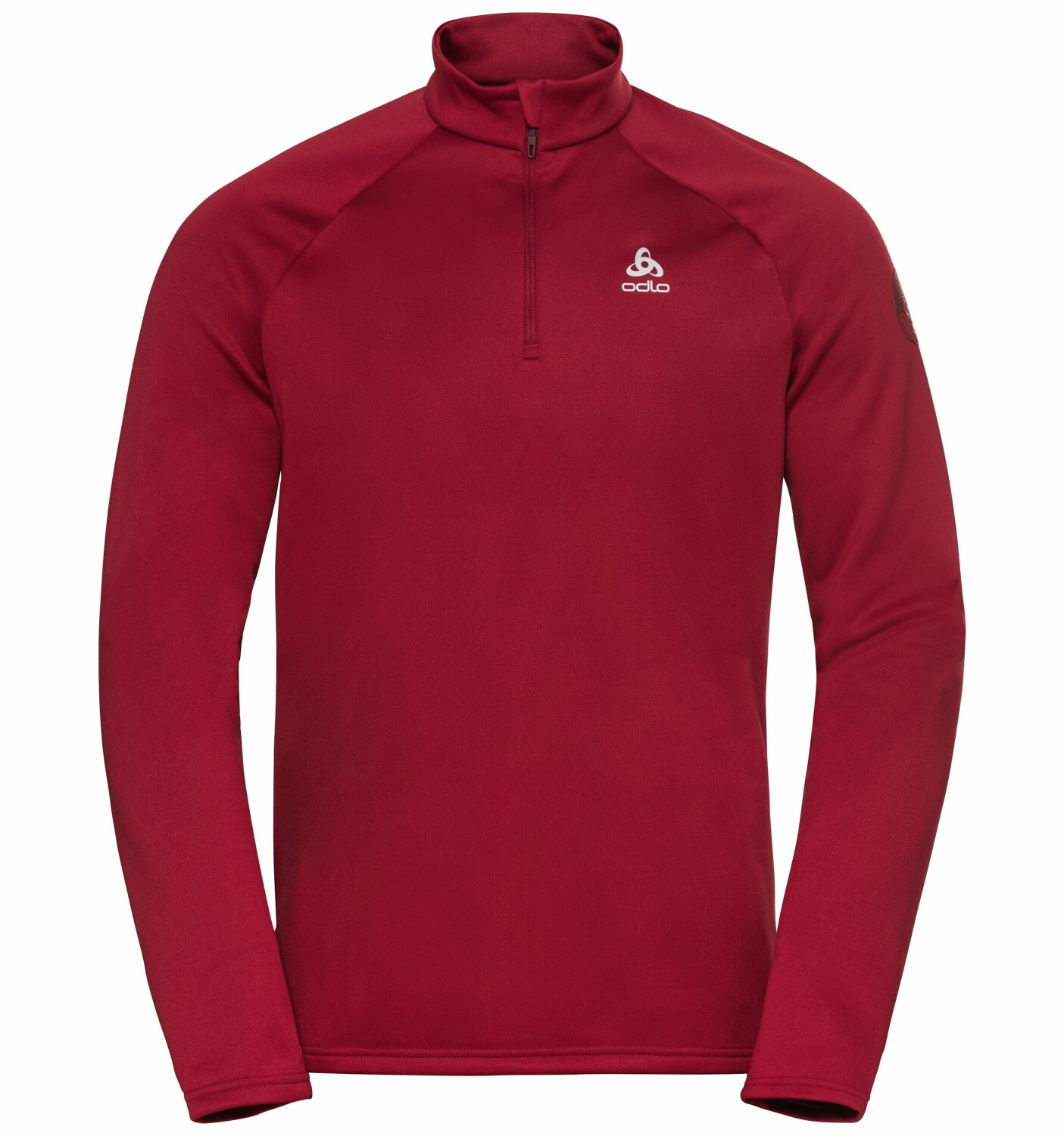 Odlo Men's Pillon 1/2 Zip Midlayer rio red