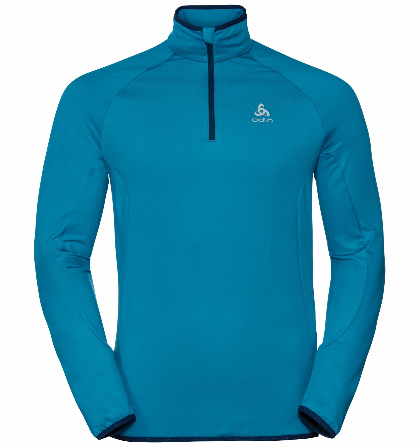 Odlo Men's Carve Light 1/2 Zip Midlayer blue jewel