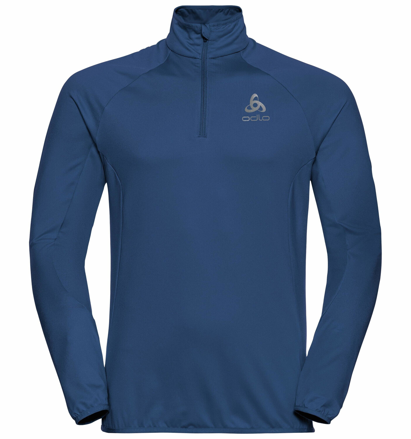 Odlo Men's Carve Light 1/2 Zip Midlayer estate blue