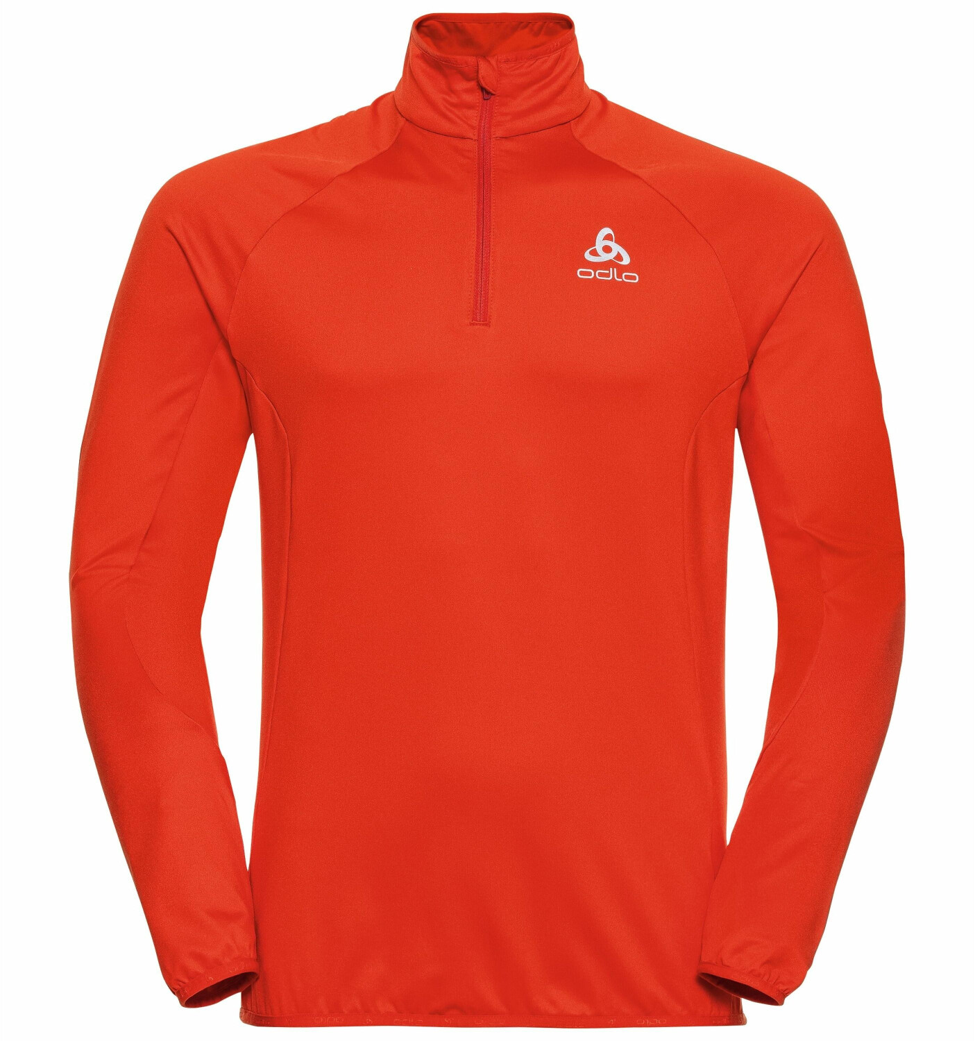 Odlo Men's Carve Light 1/2 Zip Midlayer orange.com