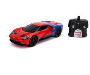Voiture radiocommandée Jada Marvel Spiderman Ford GT - Voiture  télécommandée