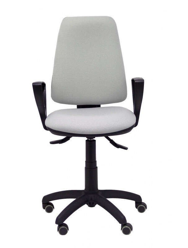 Piqueras y Crespo Elche S Bali Fixed Armrests Parquet Wheels Light Grey