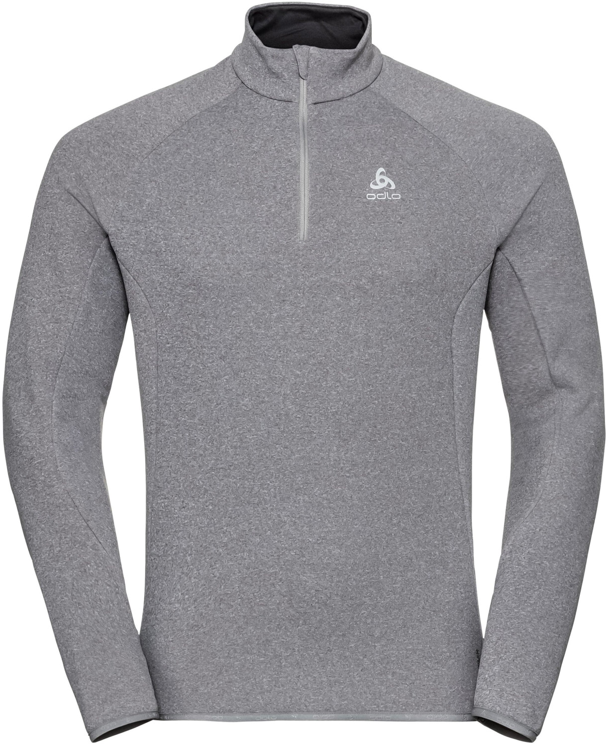 Odlo Men's Carve Ceramiwarm 1/2 Zip Layer grey melange