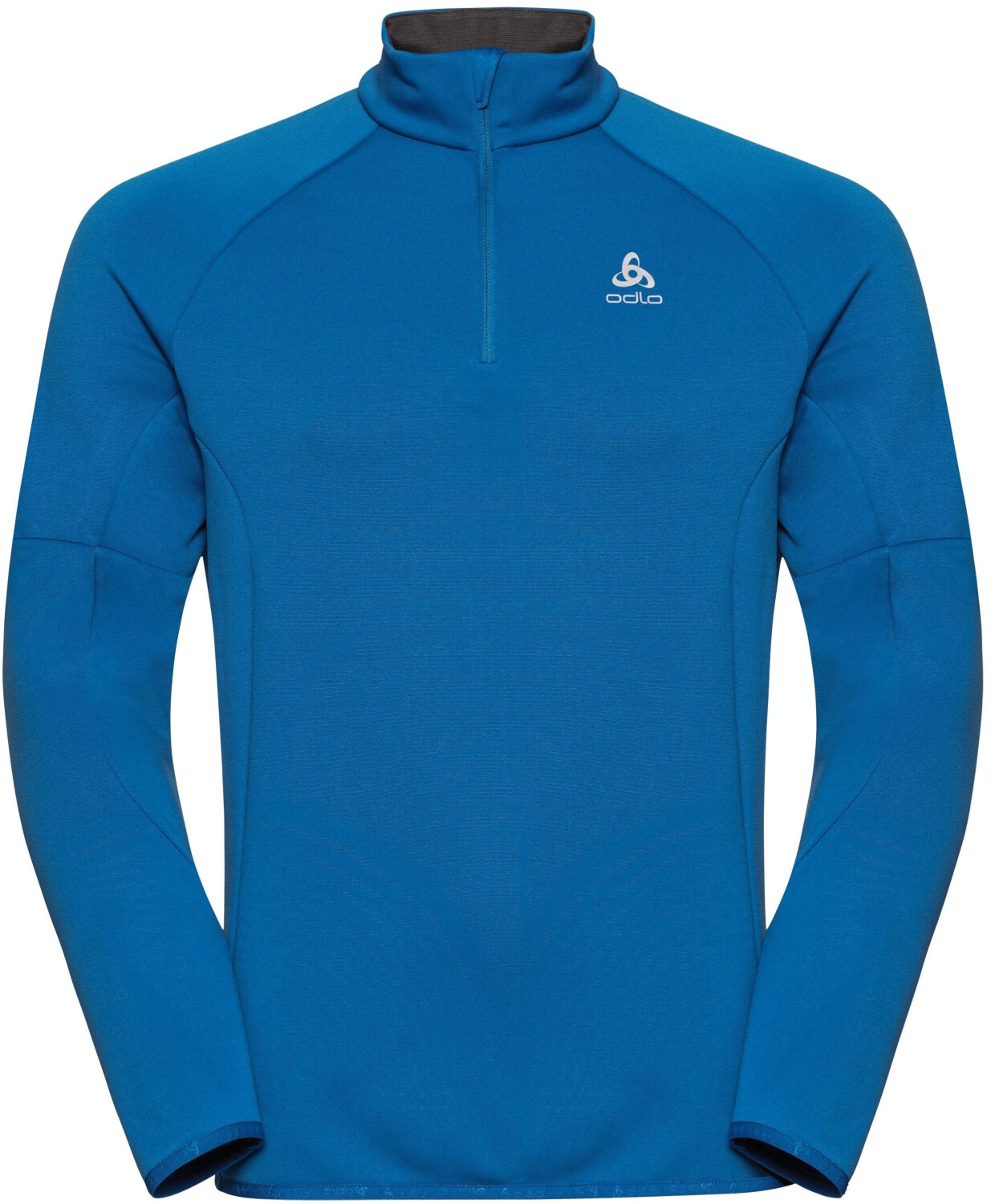 Odlo Men's Carve Ceramiwarm 1/2 Zip Layer directoire blue