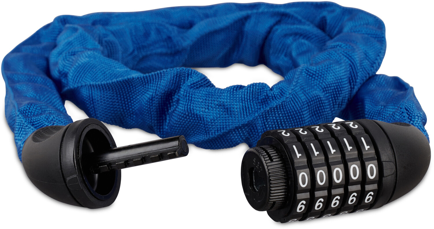 Relaxdays Combination Lock (5 digits) blue