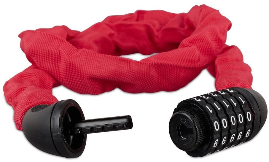 Relaxdays Combination Lock (5 digits) red
