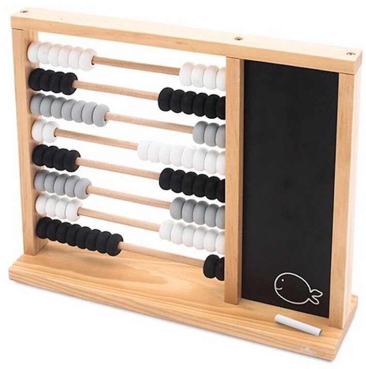 Jollein Slide Rule Abacus, grey