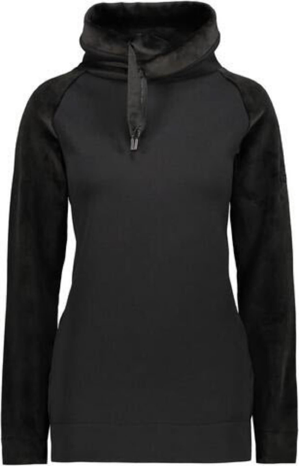 CMP Women's Sweatshirt with High Collar black