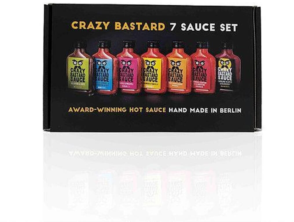 Crazy Bastard 7 Sauce Set (7 x 100ml)