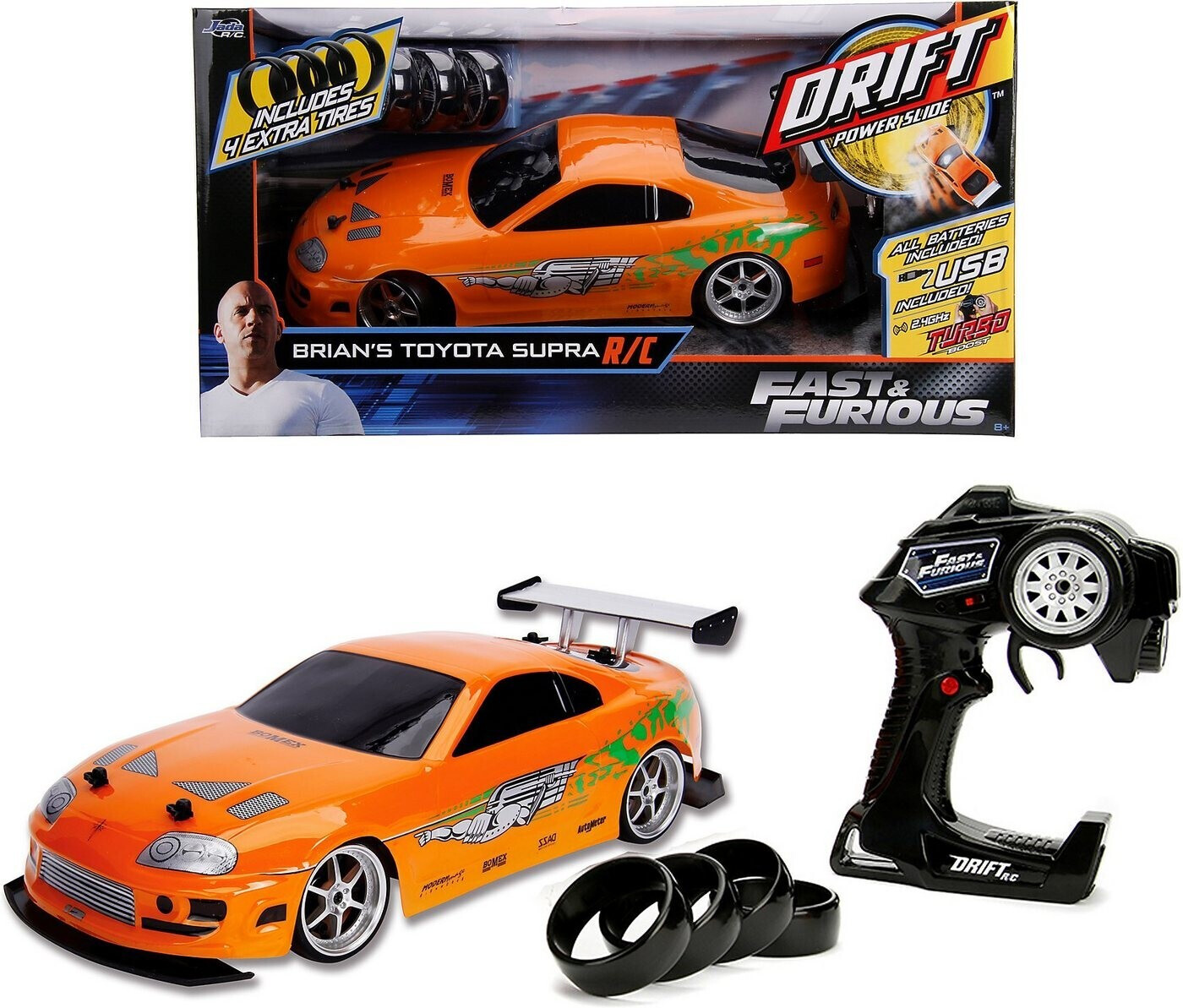 Jada Brian's Toyota Suptra R/C 1:10