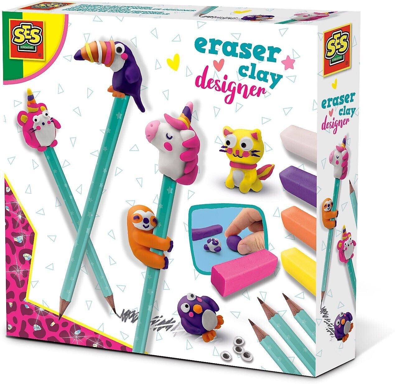 SES Creative Eraser Clay Designer