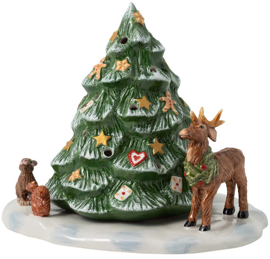Villeroy & Boch Christmas Toys Weihnachtsbaum mit Waldtieren