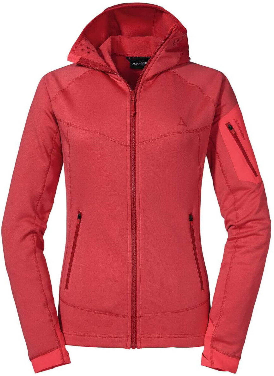 Schöffel Women Bieltal Hoodie hibiscus