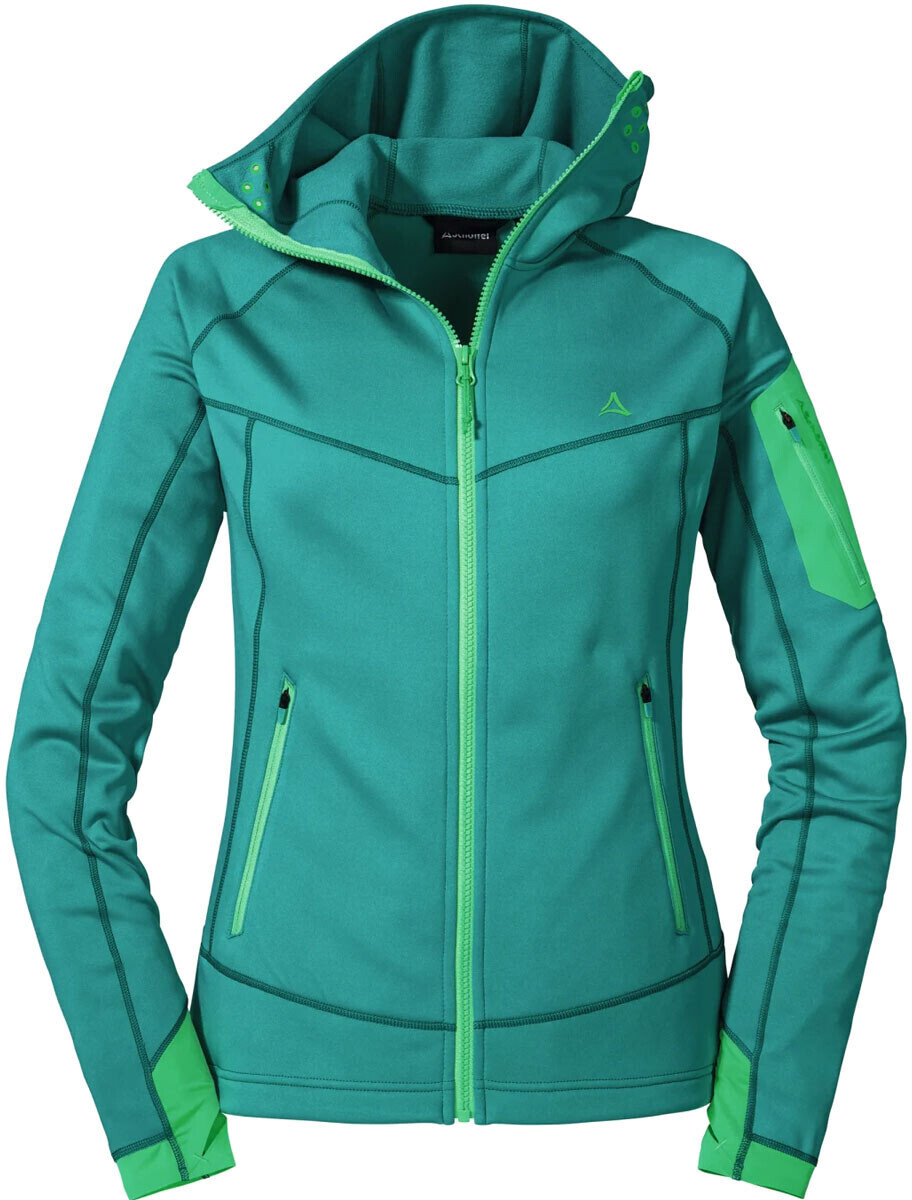 Schöffel Women Bieltal Hoodie teal blue