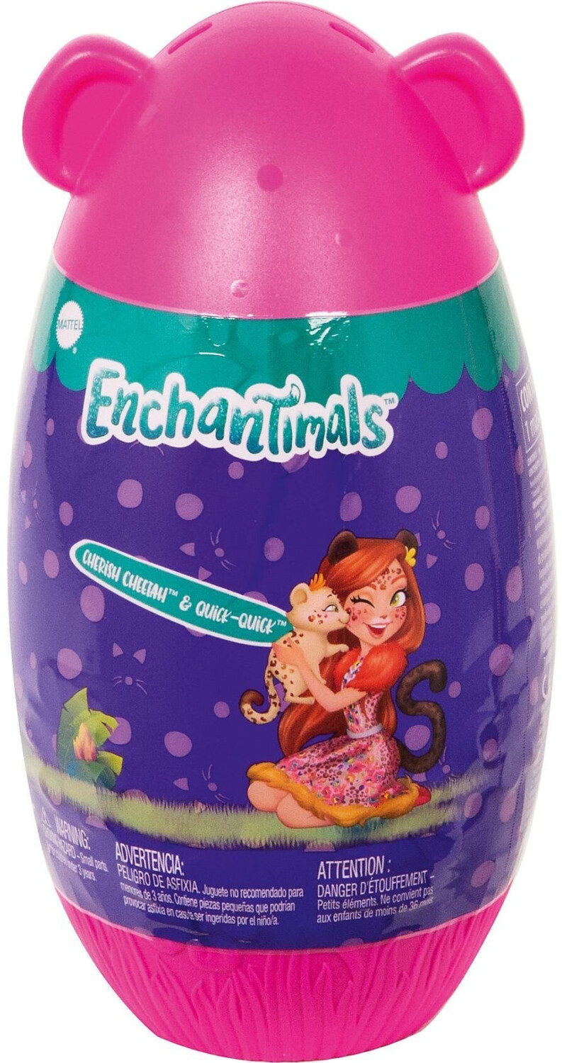 Enchantimals Œuf décoratif - Cherish Cheetah