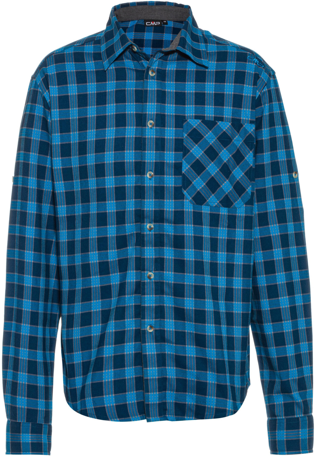CMP Men's Shirt (30T2147) river/blu ink