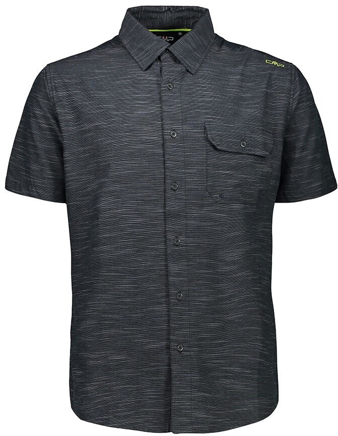 CMP Checked Stretch Shirt (30T9977) jungle
