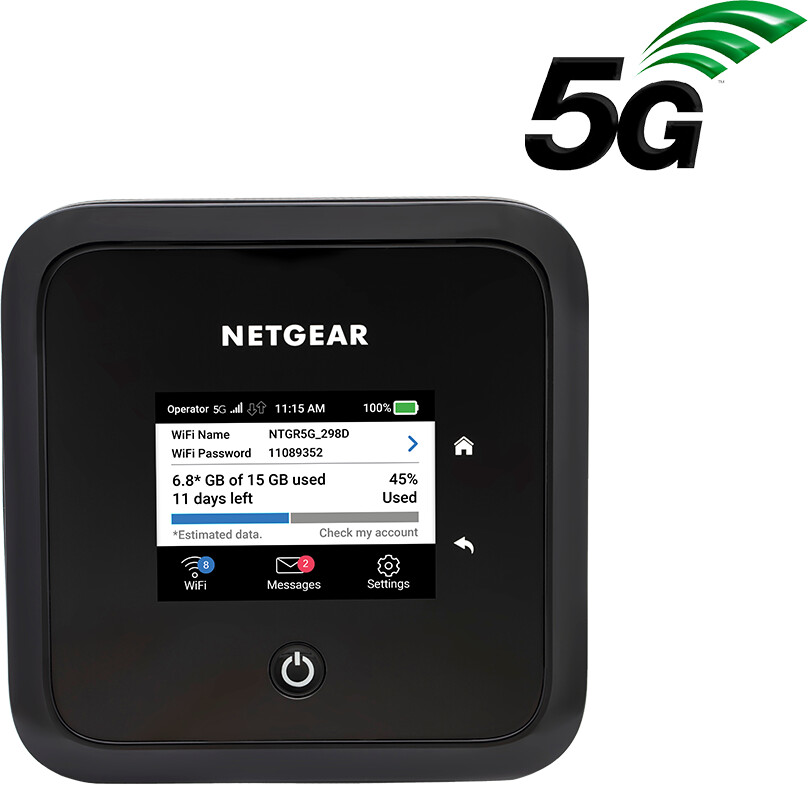 Nighthawk M5 5G WiFi 6 Mobile Router MR5200-100EUS - Router LAN ⋅ WLAN