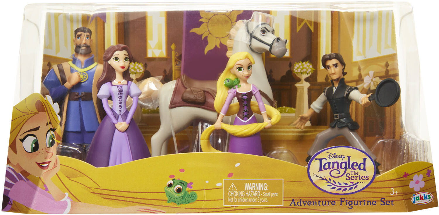 Jakks Pacific Disney Tangled Adventure Figurine Set 5 pcs